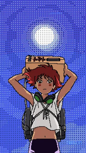 Join The Cowboy Bebop Crew With The New Iphone! Wallpaper