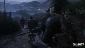 Join The Fight And Experience The World Of Call Of Duty Modern Warfare. Wallpaper