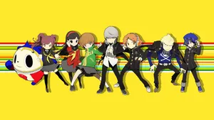 Join The Investigation Team – Play Persona 4 Wallpaper
