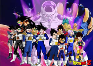 Join The Saiyan Race - Protect Your People Wallpaper