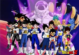 Join The Saiyan Race - Protect Your People Wallpaper