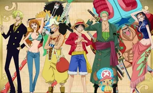 Join The Straw Hat Pirates Today! Wallpaper