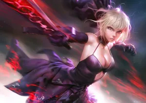 Join The Supernatural Battle With The Fate Series Wallpaper