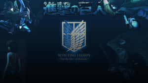 Join The Survey Corps To Liberate Humanity From Titans! Wallpaper