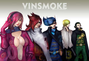 Join The Vinsmoke Family And Set Sail On The High Seas! Wallpaper