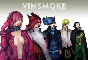 Join The Vinsmoke Family And Set Sail On The High Seas! Wallpaper