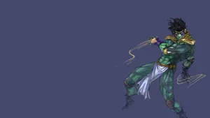 Jojo 4k Jotaro Hierophant Green Form Wallpaper