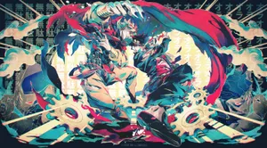 Jojo Bizarre Adventure Diavolo Fight With Dio Brando Wallpaper