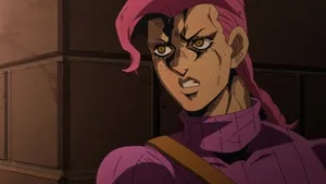 Jojo Bizarre Adventure Diavolo Flamboyant Anime Character Wallpaper