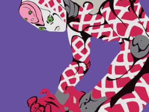 Jojo King Crimson - The Iconic Stand In All Its Glory Wallpaper