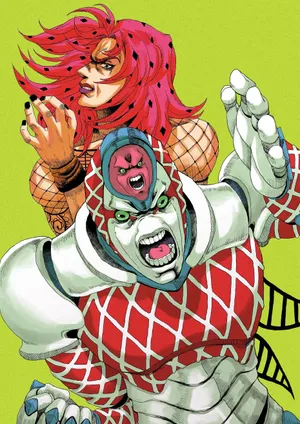 Jojo King Crimson Unleashed Wallpaper