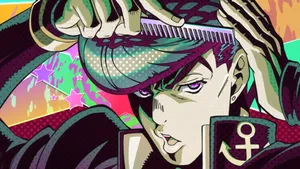 Jojo's Bizarre Adventure: Diamond Is Unbreakable Hd Wallpaper Wallpaper