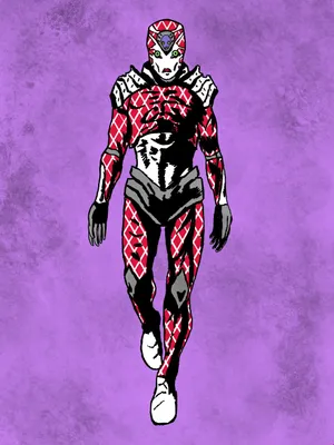 Jojo's Bizarre Adventure: King Crimson Showcases Its Power In A Captivating Artwork Wallpaper