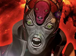 Jojo's Bizarre Adventure's King Crimson Stands Boldly In This High-resolution Wallpaper. Wallpaper