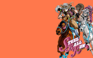 Jojo Steel Ball Run - Gripping Adventure And Excitement Wallpaper