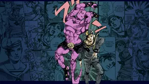 Jojolion 1920x1080 Wallpaper - A Mysterious Fusion Of Characters In The Gripping Jojolion Arc Of Jojo’s Bizarre Adventure. Wallpaper