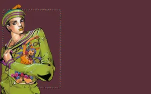 Jojolion Artwork: Mysterious And Compelling Characters Of The Manga Series Wallpaper