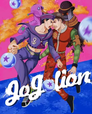 Jojolion - Josuke Higashikata And Soft & Wet In Action Wallpaper