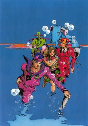 Jojolion - Josuke Higashikata And Soft & Wet Stand Wallpaper