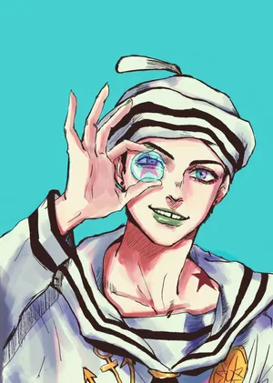 Jojolion Manga Cover Featuring Josuke Higashikata Wallpaper