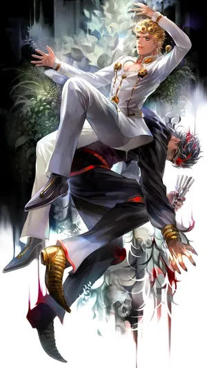 Jojos Bizarre Adventure Iphone Dio Giorno Wallpaper