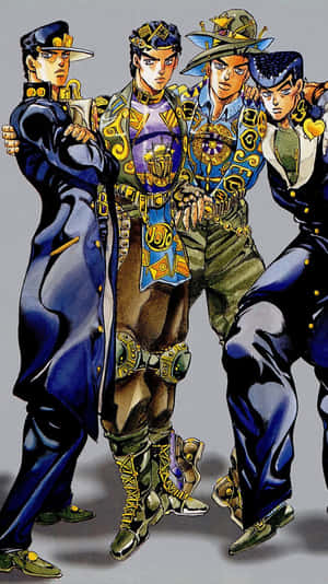 Jojos Bizarre Adventure Iphone Joestar Family Wallpaper