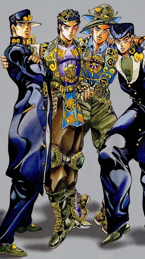 Jojos Bizarre Adventure Iphone Joestar Family Wallpaper