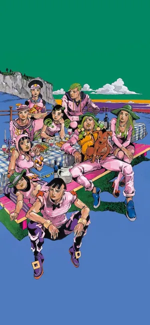 Jojos Bizarre Adventure Iphone Jojolion Chapter Wallpaper