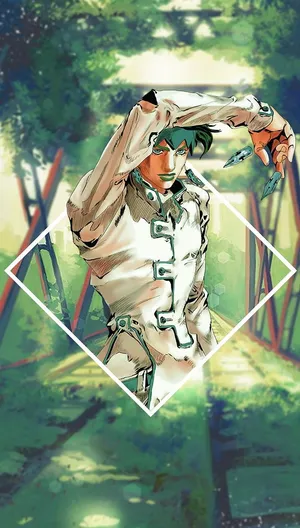 Jojos Bizarre Adventure Iphone Mangaka Rohan Wallpaper