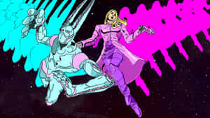 Jojos Bizarre Adventure Manga Funny Valentine And D4c Wallpaper