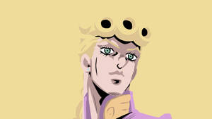 Jojo’s Bizarre Adventure Part 5 Protagonist Giorno Giovanna Wallpaper