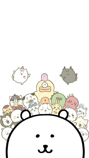 Joke Bear And Friends Wallpaper