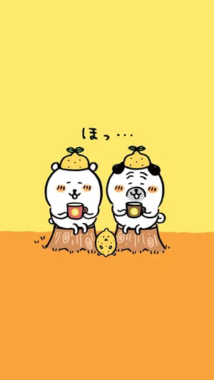 Joke Bear Cozy Tea Time Wallpaper