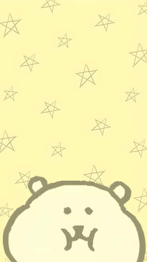 Joke Bear With Star Background Wallpaper