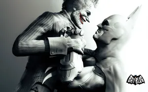 Joker Batman Confrontation Wallpaper