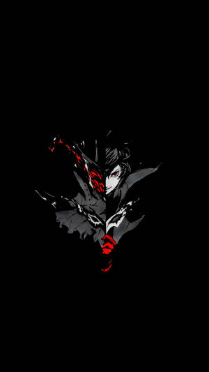 Joker Ren Aesthetic Persona 5 Phone Wallpaper