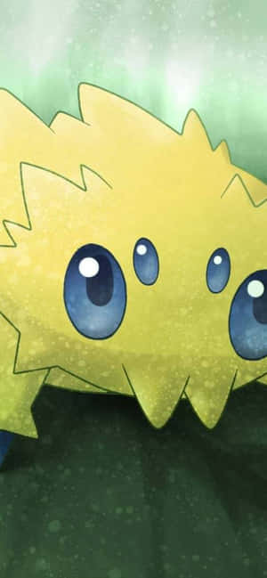 Joltik Green Phone Wallpaper