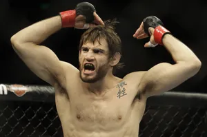 Jon Fitch Wild Reaction Screaming Wallpaper