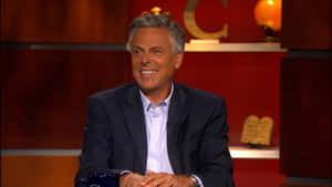 Jon Huntsman Laughing Wallpaper