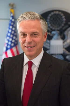 Jon Huntsman Portrait Phone Wallpaper