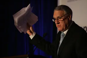 Jon Kyl With Papers Wallpaper