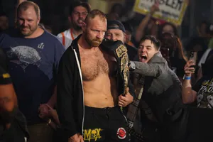 Jon Moxley Aew Fighter Wallpaper