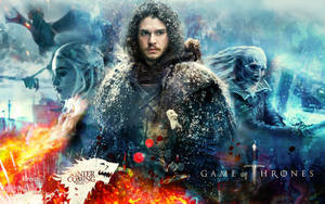 Jon Snow, Protector Of The North Wallpaper