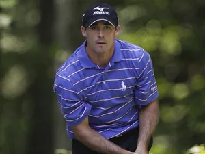 Jonathan Byrd In Blue Stripe Wallpaper