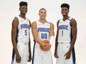 Jonathan Isaac & Teammate Wallpaper