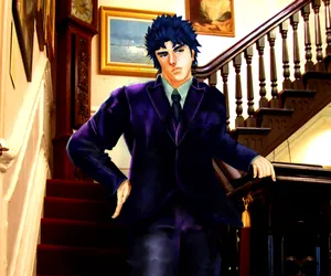 Jonathan Joestar And Dio Brando In A Dramatic Battle In Phantom Blood. Wallpaper