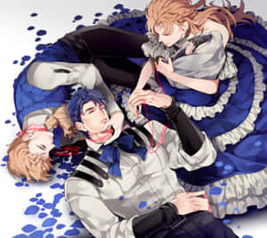 Jonathan Joestar And Dio Brando's Legendary Rivalry In Phantom Blood Wallpaper