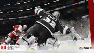 Jonathan Quick, Goaltender For The Los Angeles Kings Wallpaper