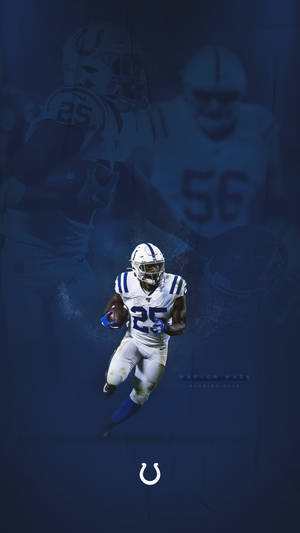 Jonathan Taylor Colts Mobile Wallpaper