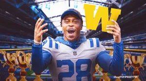 Jonathan Taylor Yellow W Wallpaper